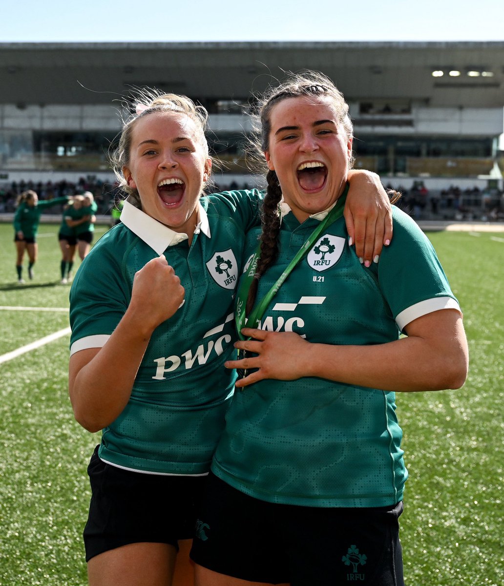 IrishRugby's tweet photo. A brilliant 55-8 win for our Ireland U21s to kick off the day in Galway. 💪 https://t.co/Gi9vf8Uttv