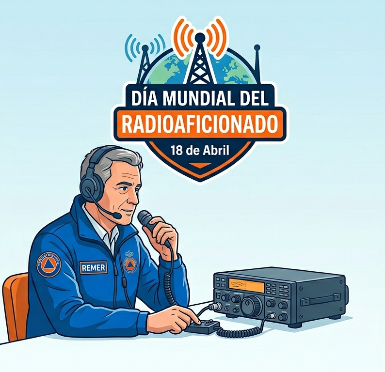 proteccioncivil's tweet photo. Día Mundial del Radioaficionado 🗣️🎙️📻

En esta jornada queremos reconocer la labor de los voluntarios de la red #REMER, pieza clave que garantiza las comunicaciones en situaciones de emergencia 🦺 

Sus voluntarios son un ejemplo de compromiso y vocación de servicio, asegurando las comunicaciones en situaciones críticas ⚠️📡

Gracias por vuestra entrega desinteresada y por ser parte esencial de Protección Civil 🧡