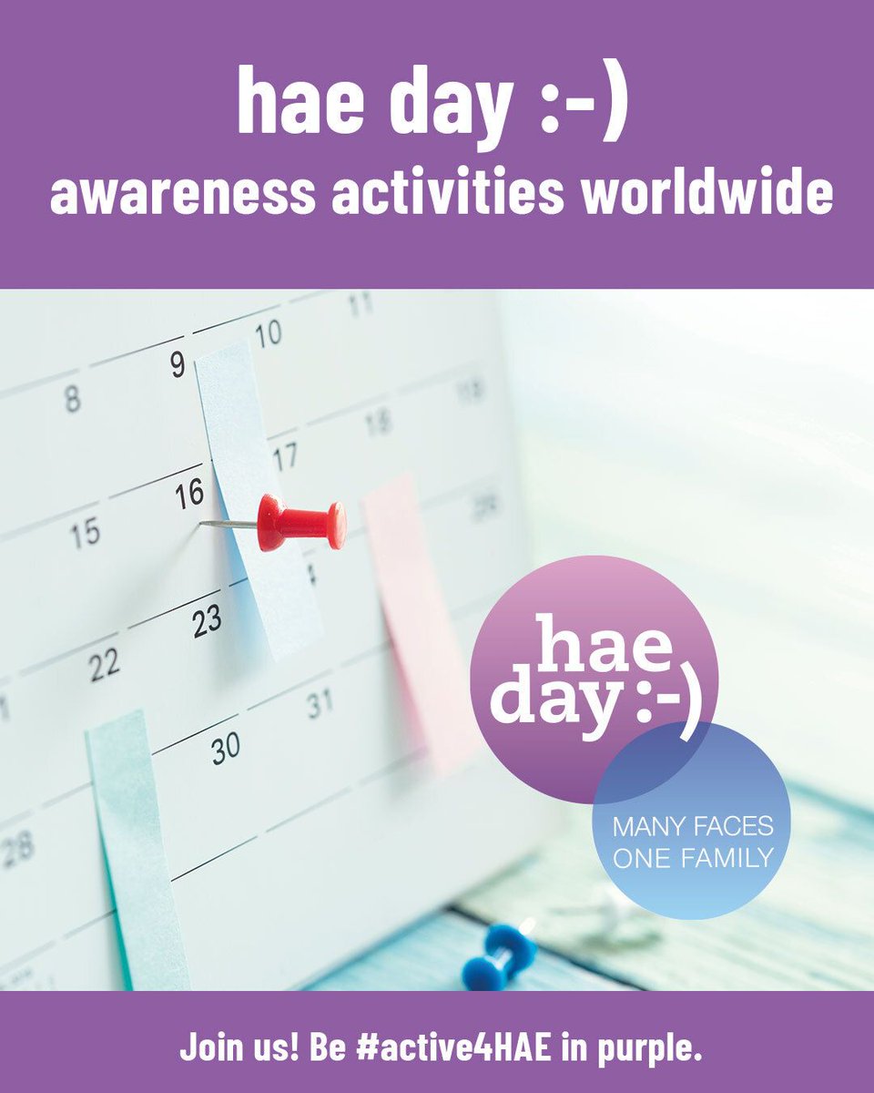 HAEDAY's tweet photo. On our hae day:-) website, there is a ‘calendar’ of hae day:-) events for 2026. We’ve just added exciting events from our Member Organizations in the US, North Macedonia, &amp; Croatia 💜 
We would love to hear about your events, share them with us here: https://t.co/u0BEWGIGYd https://t.co/Y1CboBfaRo