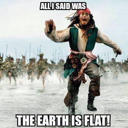 Flat Earther Friend (Kelly) tweet media
