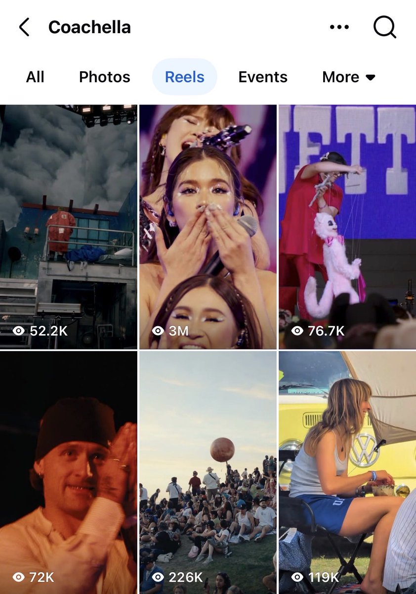 UPDATE 🌸

IG Reel - 6M views (326K likes, 235K shares)
FB Reel - 3M views (158k likes, 11.8K shares)

BINI BORN FOR COACHELLA
#BINI_CoachellaWk2 #BINICHELLA