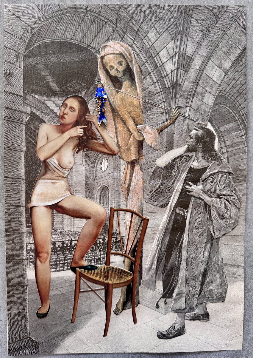 Les dernières Boschures:
Le Pape et l’Empereur jouent aux 🎳 .
Ouverture de la chasse à la🦉 
Bosch et Balthus jouent au🐟 soluble