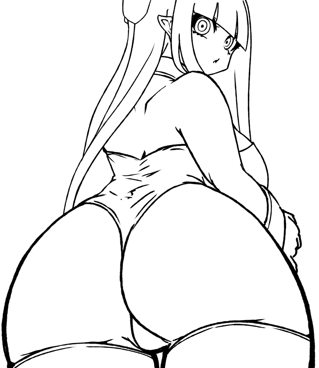 ストッちゃん描いて色塗ってもらったら、ベルト追加されてる( 'ω' )えっちだからヨシ 