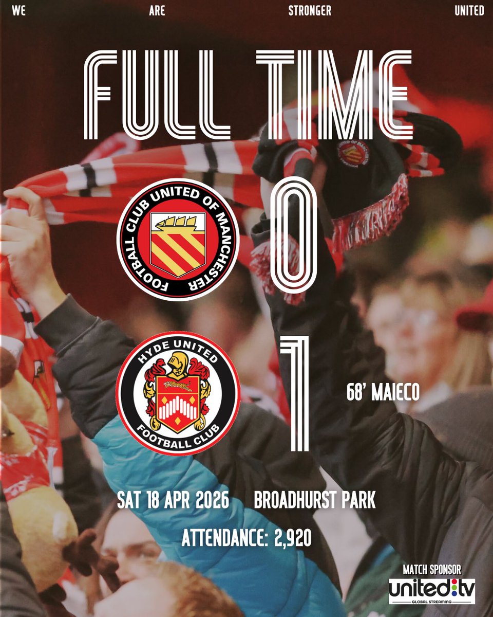 FC United of Manchester 🟥⬜⬛ tweet media