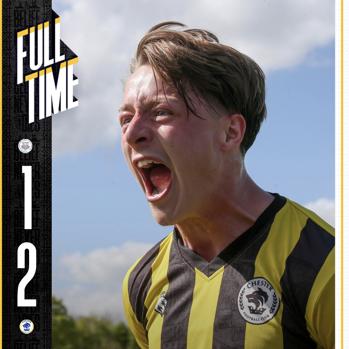 FT: <a href="/OxCityFC/">Oxford City FC</a> 1-2 #ChesterFC.

FIVE WINS ON THE BOUNCE! 💛

#OXFCFC | #UTS