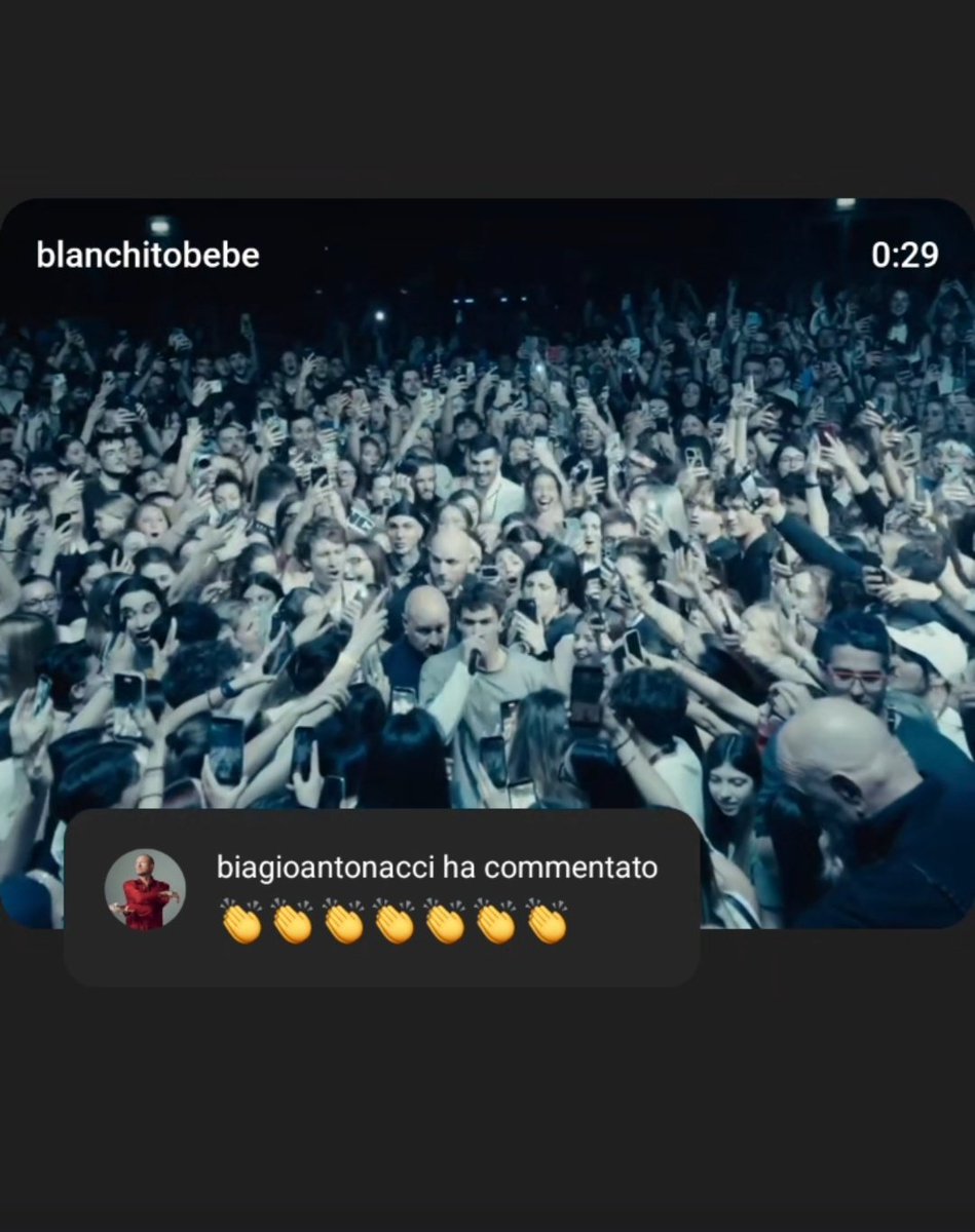 OgniRima's tweet image. Biagio Antonacci ha commentato il reel di Blanco ♥️
#blanco #biagioantonacci