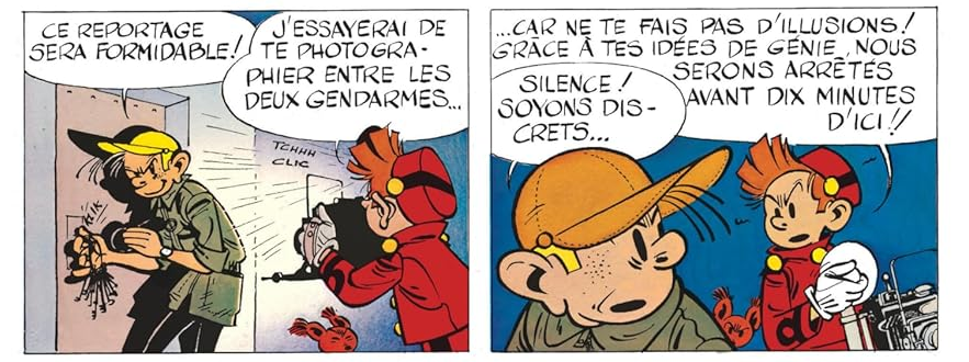 affreuxlathee's tweet image. Incontestablement, #Spirou et #Fansio s'impliquaient beaucoup plus sur le plan professionnel.