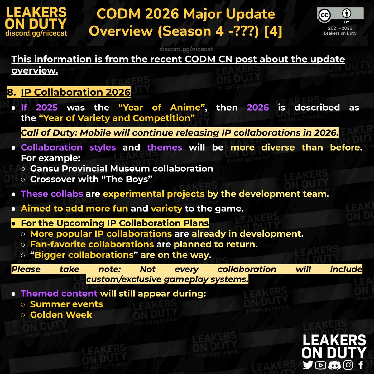 Leakers On Duty tweet media