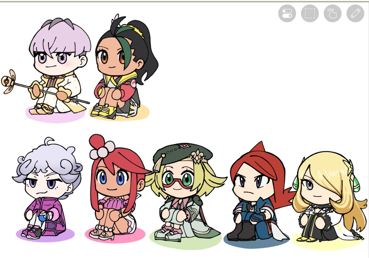 だいぶ描いたね〜