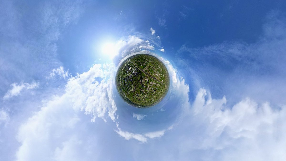 myke237's tweet image. One of these Mornings 🎶
Drone surfing around this tiny planet 🚁🌎 hovering in Kansas City, MO. Using a DJI Mini 3 Pro. 
My sky from 200 feet above my Casa #djimini3pro #kansascity #globe #tinyplanet #DJI #spring #sun #planetearth #shineorsparkle #panophotos