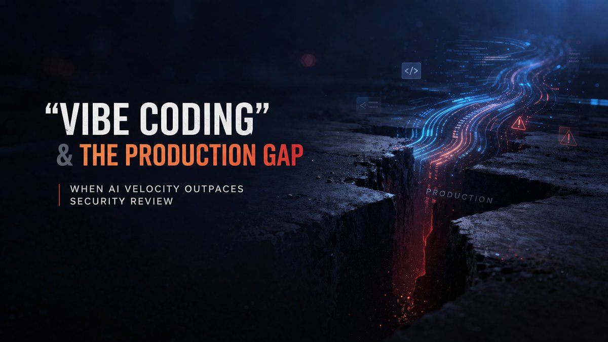 hackerstorm's tweet photo. Mythos is finding poor quality, insecure code at scale. So why are we making it worse with AI driven vibe-coding? 🚩

Recent work with Claude Mythos highlights what many engineers already know: modern codebases contain widespread insecure patterns, hidden dependencies, and subtle vulnerabilities that can be surfaced at scale.

If a frontier LLM can already expose this level of fragility in existing systems, why are we accelerating the flow of new, unverified code into production?

We’re calling it “vibe-coding,” but in practice it often means trading correctness and review discipline for raw generation speed.

The result is a widening production gap: code is being produced faster than it can be meaningfully validated.

The harsh reality:
- The secure-by-default myth: Even AI-generated code requires explicit review for authentication, APIs, and data handling logic
- The validation bottleneck: In many teams, generated changes now outpace meaningful security review cycles
- The adversarial asymmetry: Attackers are increasingly using automation to chain vulnerabilities faster than they can be patched

The issue isn’t Mythos or vibe-coding in isolation—it’s the mismatch between generation velocity and verification capacity.

Without addressing that gap, we’re not improving engineering productivity—we’re scaling insecure systems faster.

🔗 Full breakdown: https://t.co/tJk92FWm0S

#VibeCoding #Mythos #AI #CyberSecurity #AppSec #SoftwareEngineering #DevSecOps