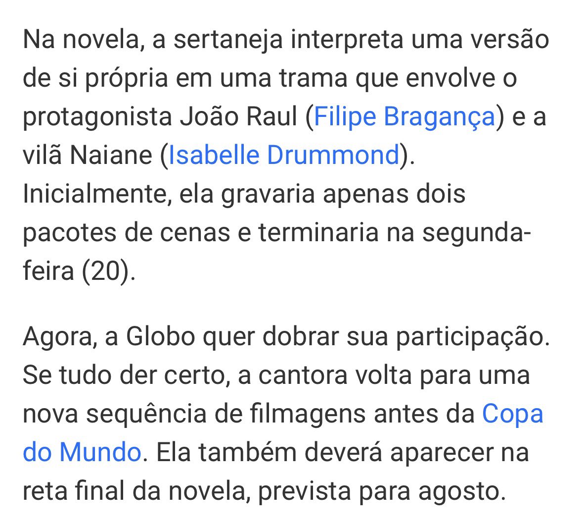 Vai ter mais boiadeira na novela simmmm🙏🏻