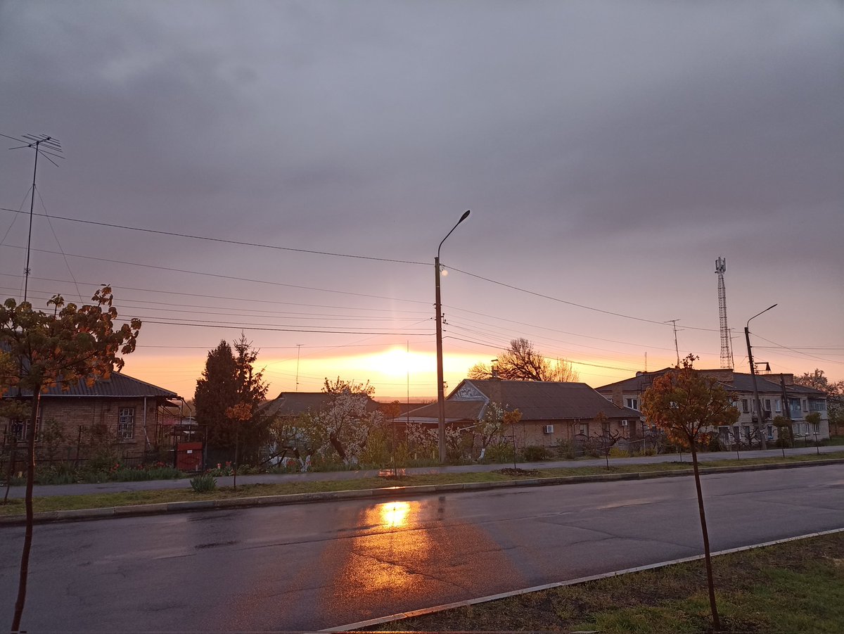Прогуляться немного после дождя сегодня
雨の後の散歩