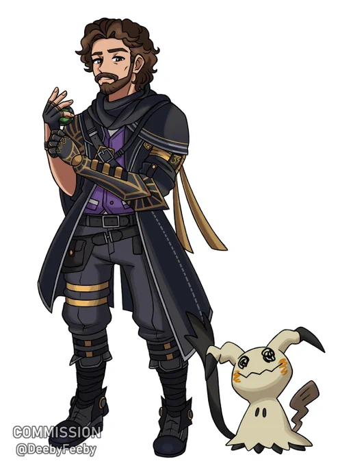 Gustave from Clair Obscur: Expedition 33 and Mimikyu for Thanks for your support!