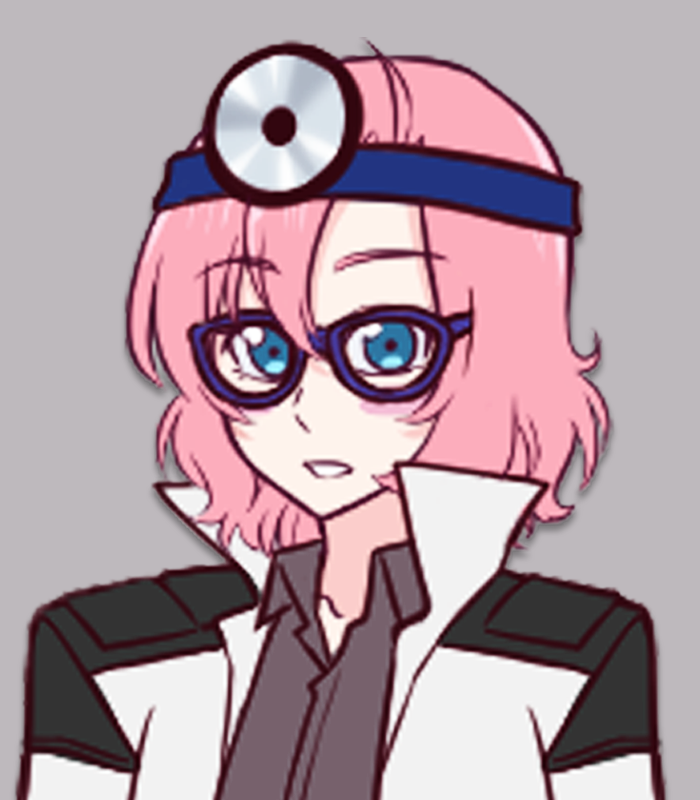 ⠀⠀⠀
⠀⠀⠀
The 𝓓𝘖𝘊𝘛𝘖𝘙 will see you now.  👓✨

．．．Okay, she's not a REAL doctor, but she sure looks like one. She's even got all her totally-real-medical-knowledge stored in her chest! 
⠀⠀⠀
⠀⠀⠀