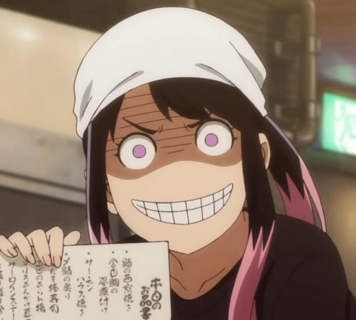 mitsukanehive's tweet photo. Best thing about Akane Banashi saturdays, aside from the rakugo performances, is seeing this stupid thing and her goofy expressions https://t.co/7pKZSQwP2T