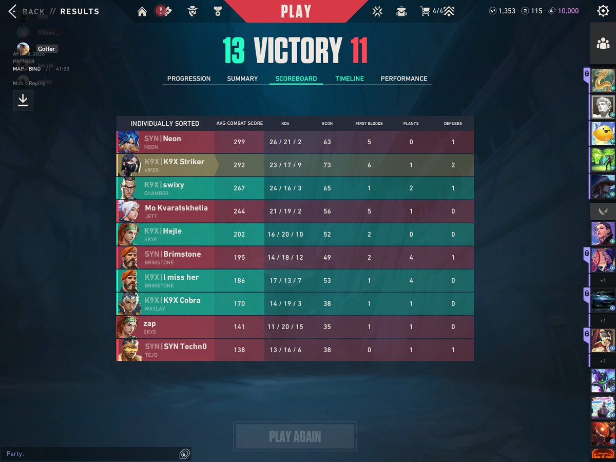 K9X Striker tweet media