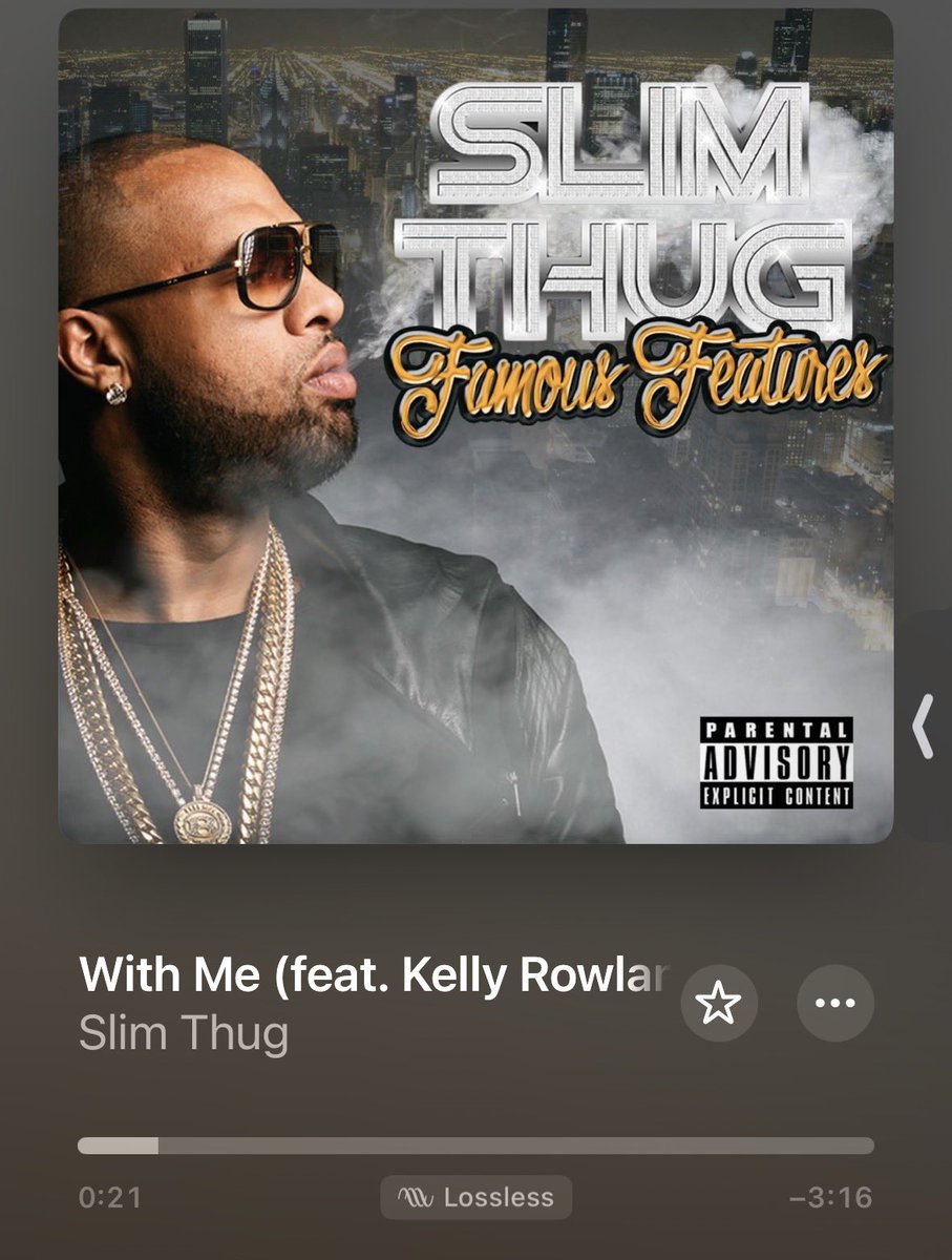 Was looking for this on Apple and found this instead with Slim Thug feat Kelly. Kelly sounds so good