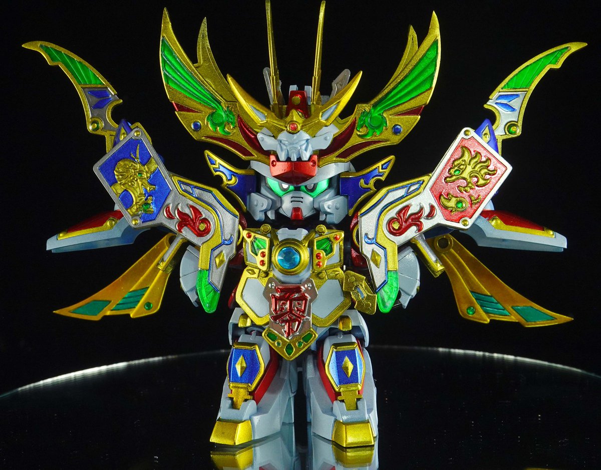 nsxtyper861's tweet photo. 武神輝羅剛 天零頑駄無/全手工噴塗

#天零頑駄無​ #武神輝羅鋼​ #SDガンダム​ #BB戦士​ #輝羅鋼​  #鋼普拉​ #Gunpla​ #Bandai​ #模型塗裝​ #輝羅鋼極 https://t.co/r82cwaVUx2