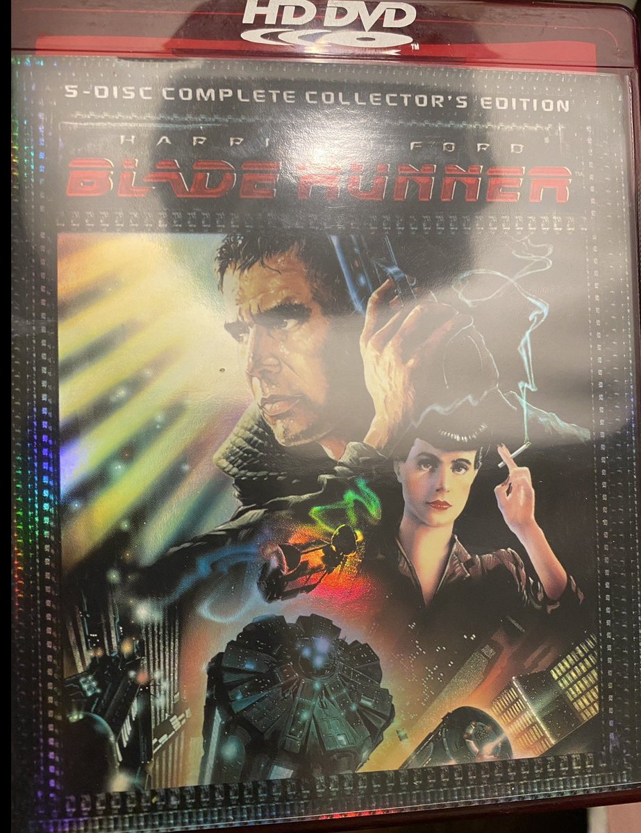 the4kCollectivE's tweet image. On this special day. Some more HD-DVD stuff. #PhysicalMedia #HDDVD #BladeRunner