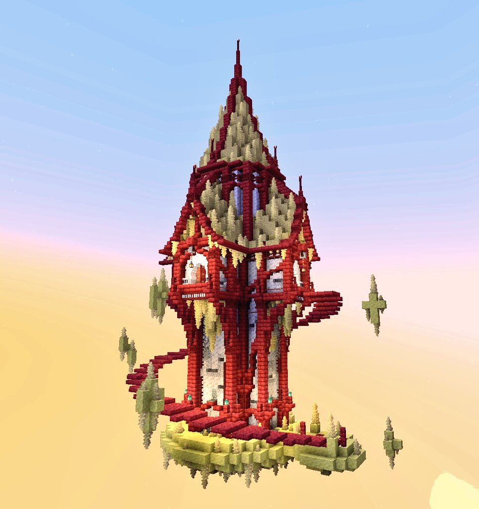 Panpy【minecraft建築研究】 tweet media