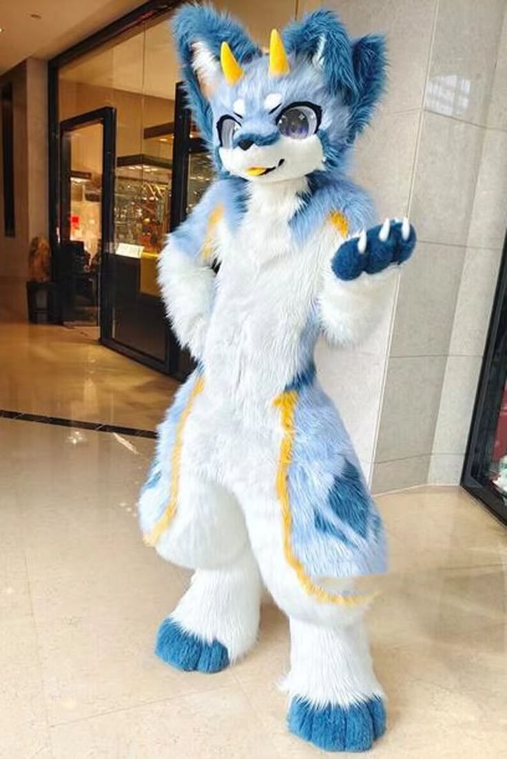 madisoncarter_9's tweet photo. Walkin’ in with main character energy 🐺🔥
#fursuit https://t.co/n00US1fS92