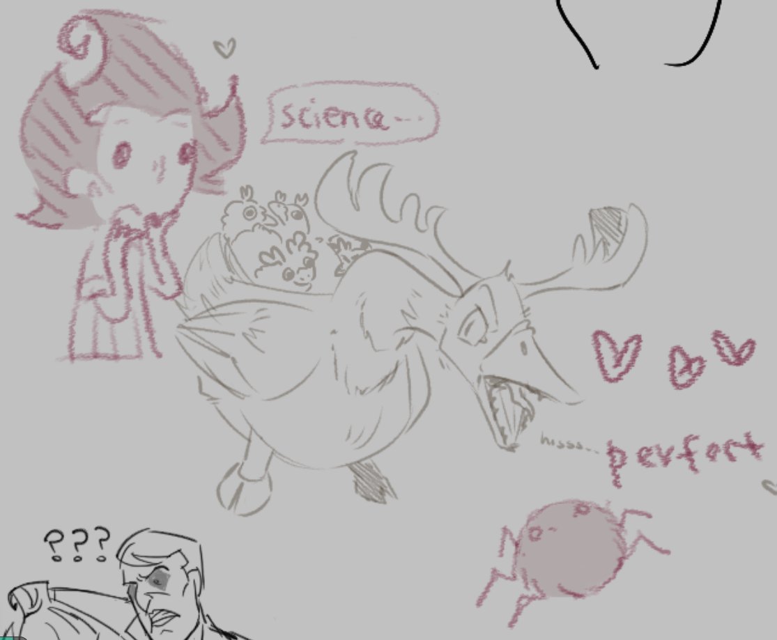 DitzyLassie's tweet image. doodles i did on a magma session hehe ^.^
#dontstarve #dontstarvetogether