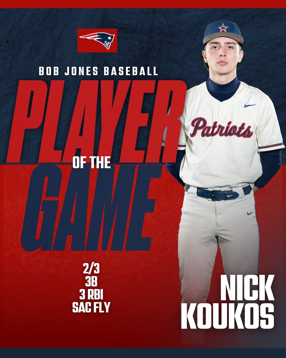 Bob Jones Baseball tweet media