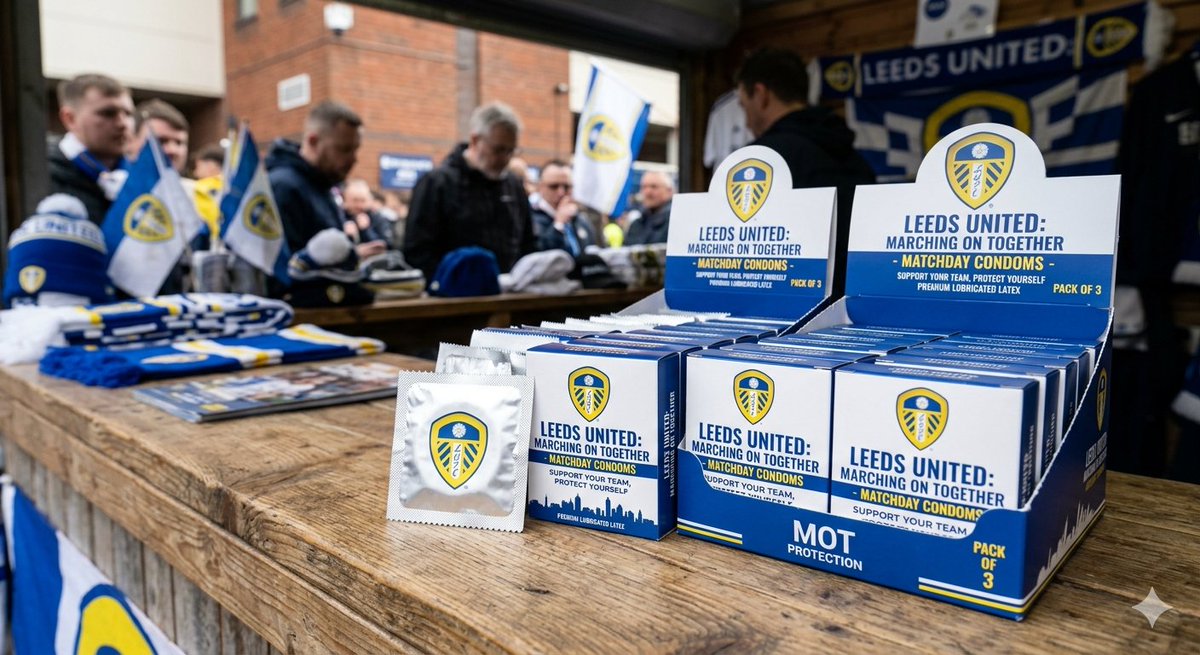 allleedsaway's tweet photo. 🤔 What have Leeds and Durex got in common?
They are both 98% safe. 🤣
#LUFC #LeedsBanter #FootballMemes #FootballHumour #AllLeedsArentWe #ALAW #FanCulture #LeedsLads #LeedsTillIDie #FYP #FootyHumor #FootballVibes #EllandRoadFaithful #LeedsFans #UKFootball https://t.co/B9LIeZp95z