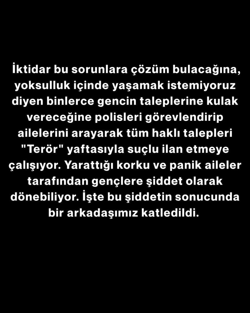 BİLGİ Öğrenci Dayanışması tweet media
