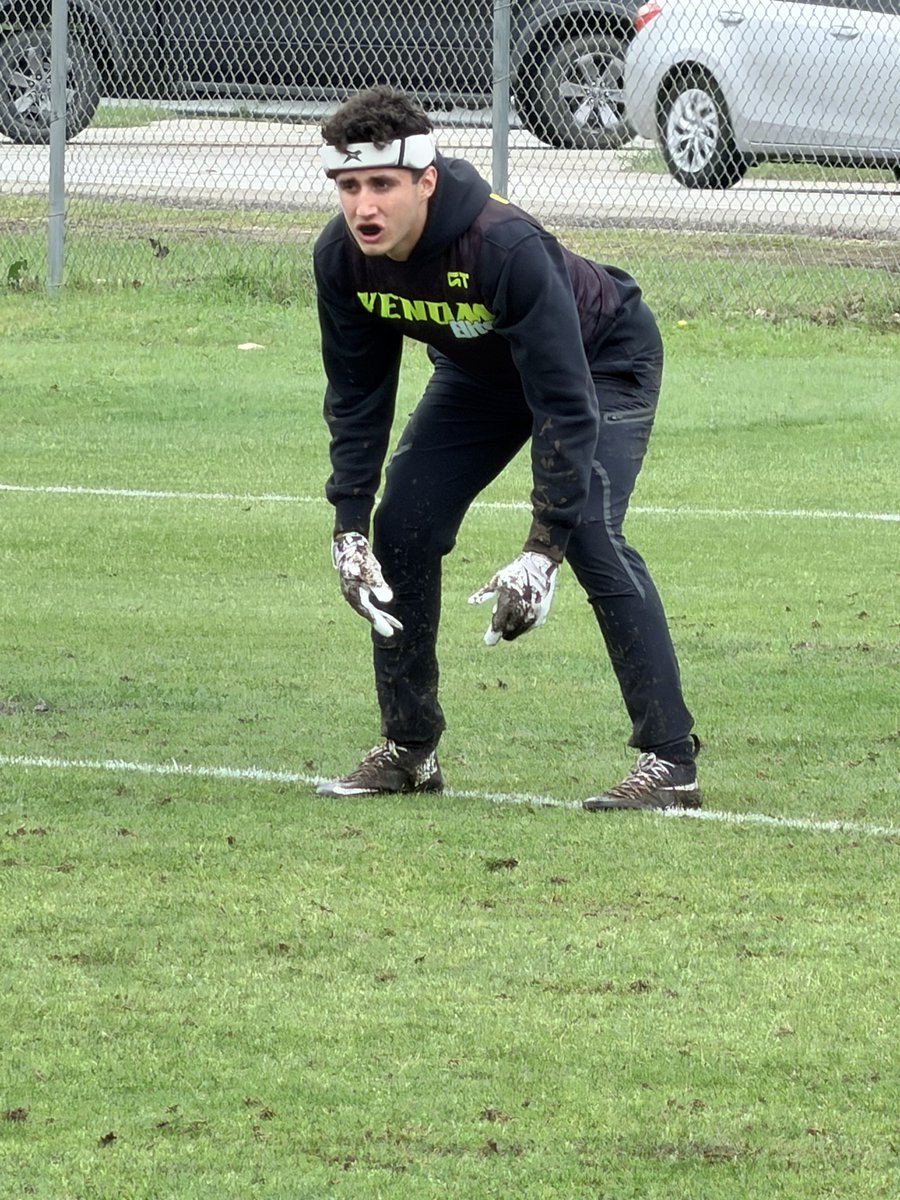 BrodyJoseSmith's tweet photo. Not too often we get to play in mud
like this but when we do… make a day of it
2 picks and 1 TD https://t.co/5Bupk9032j
