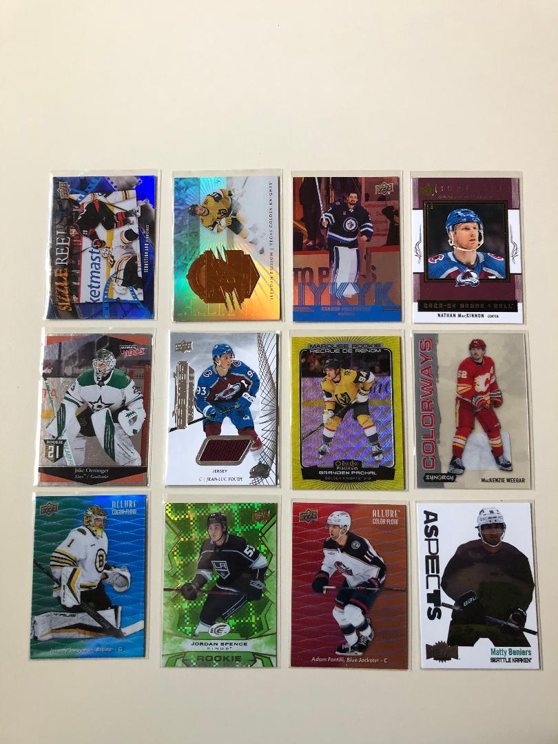 vividblue2008's tweet photo. 🔥🔥 STACK SALE 🔥🔥

$1 each, discount on multiple purchases (see pinned tweet)

Maximum 15 cards per stack

Shipping $5 within 🇨🇦/$10 to 🇺🇸

Reposts always appreciated, thank you !!

#TBBCrew #TBBReposts #THFpro #Sales #NHL @trading_dawg @GotdemCards @LimitedCard @ILOVECOLLECTING @PCOregonDucks2