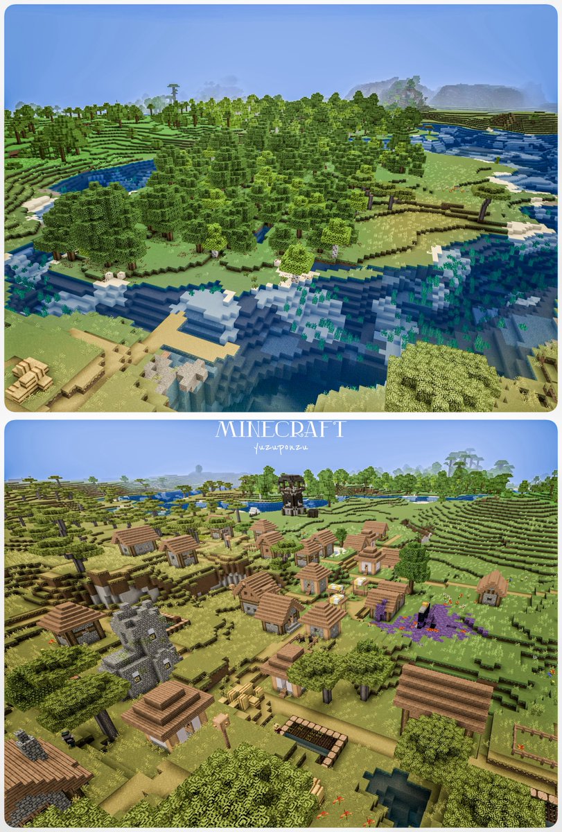 yuzupon_GAMES's tweet photo. アプデ楽しもうかな‧⁺
🌏新ワールド🌏

結構触ってなくて
アプデ要素ほぼ遊んで無かったので
イロイロみたい*ˊᵕˋ)

蛍と野花に落ち葉🌼🌿
動物の子供と銅ゴーレム！ｽﾆｯﾌｧ-🌱

モンハンと並行予定🗓️
マイクラは時間かかるので
最初は投稿頻度少なめ

⚠︎ﾃｸｽﾁｬ変更してます
#Minecraft https://t.co/ttq8AwaJMj