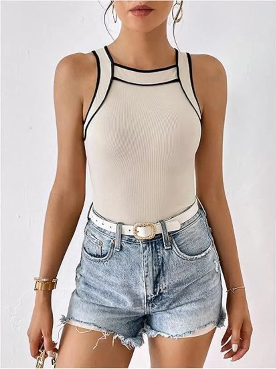 LadyRosOfficial's tweet image. Ribbed Knit Contrast Trim Tank Top ✨💕💋

This is your sign to treat yourself. Add to cart. 😍💕 #ShopNow

#FashionEdge #ShipFromOverseas #Tops