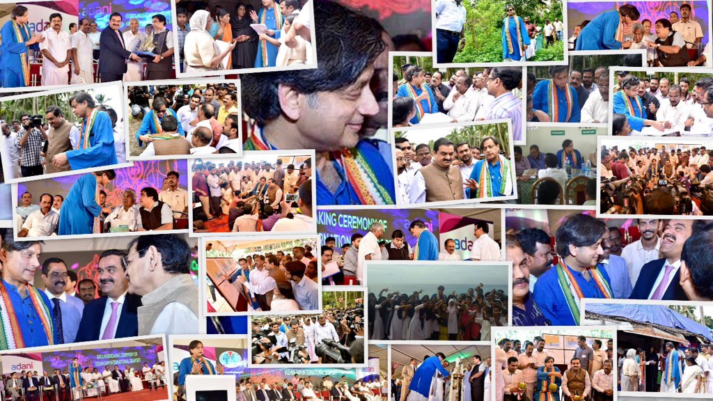 jameelsjam's tweet photo. Kudos, Dr. Tharoor! As MP for Thiruvananthapuram and the longest-serving board member of Vizhinjam International Seaport Limited, you championed the project for years. https://t.co/qTlTdv39XI
You took the standout personal initiative of directly persuading Mr. Gautam Adani (whom you did not know at the time) to bid when the global tender had no takers after multiple failed rounds over 25+ years of delays — a crucial step that revived the long-stalled dream. 
You worked closely with then CM Oommen Chandy (who signed the 2015 agreement), under the supportive policy framework of the Dr. Manmohan Singh-led UPA government at the Centre, continued under CM Pinarayi Vijayan, and with ongoing central backing — turning it into reality under the PPP model with Adani Ports. (As you wrote in your 2015 NDTV article, "It is time we put development ahead of politics and embraced the bid... in the best interests of the people of Trivandrum — and of India as a whole.")
Proud to see it thrive today as India's premier deep-water transshipment hub amid the Hormuz crisis, with a record 61 vessels & 1.18 lakh TEUs in March 2026, nearly 100 more queuing, and over 1.3 million TEUs in its first year. 
@PMOIndia @ShashiTharoor @TharoorOffice
@gautam_adani @AdaniOnline @jeet_adani1 @AdaniPriti @AdaniKaran @PranavAdani
#Port #ShashiTharoor #Adani #AdaniPorts #StraitofHormuz #India