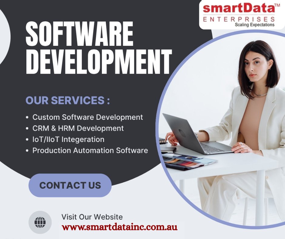 AmeliaM38526's tweet image. Looking for #software that truly fits your business? 
At #smartData we specialize in building custom digital solutions designed to match your exact needs. From startups to established enterprises.
👉 smartdatainc.com.au/iot-healthcare…
#CustomSoftware #SoftwareDevelopment #TechSolutions #AI