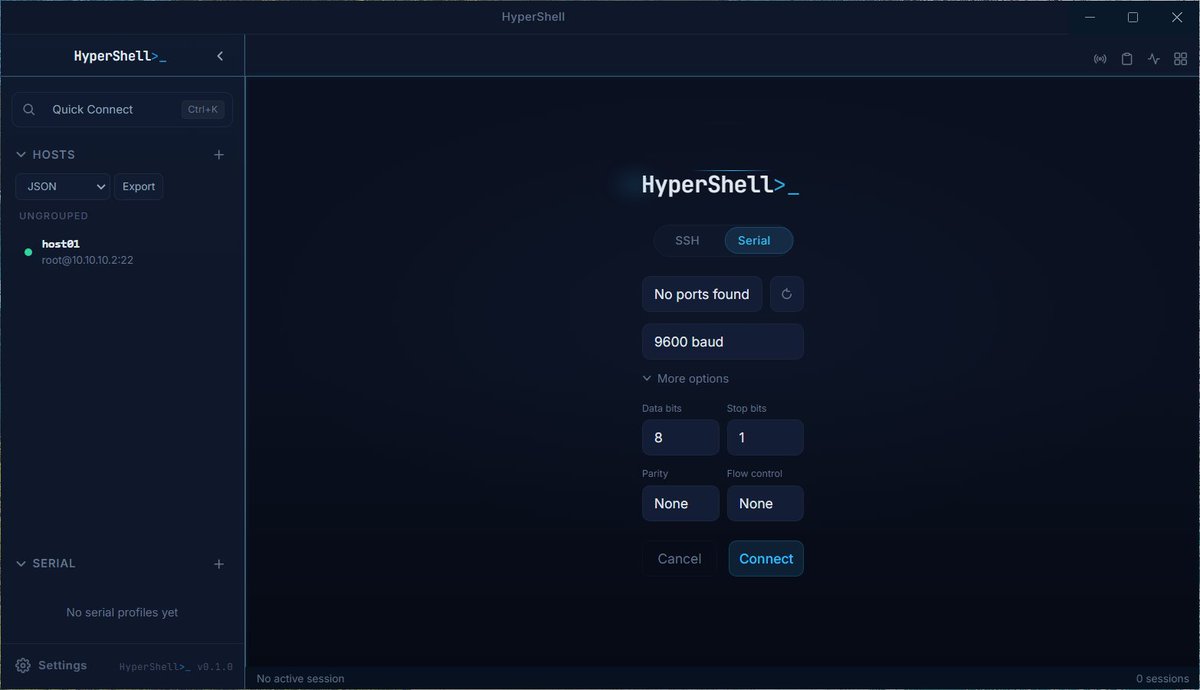 tomertec's tweet image. I built an open-source SSH terminal with built-in SFTP and serial port support.  Tabs, split panes, broadcast mode, live host stats - all in one app.   Windows, macOS and Linux. Free. MIT licensed.

github.com/tomertec/Hyper…

#opensource #devtools #ssh #terminal #electron