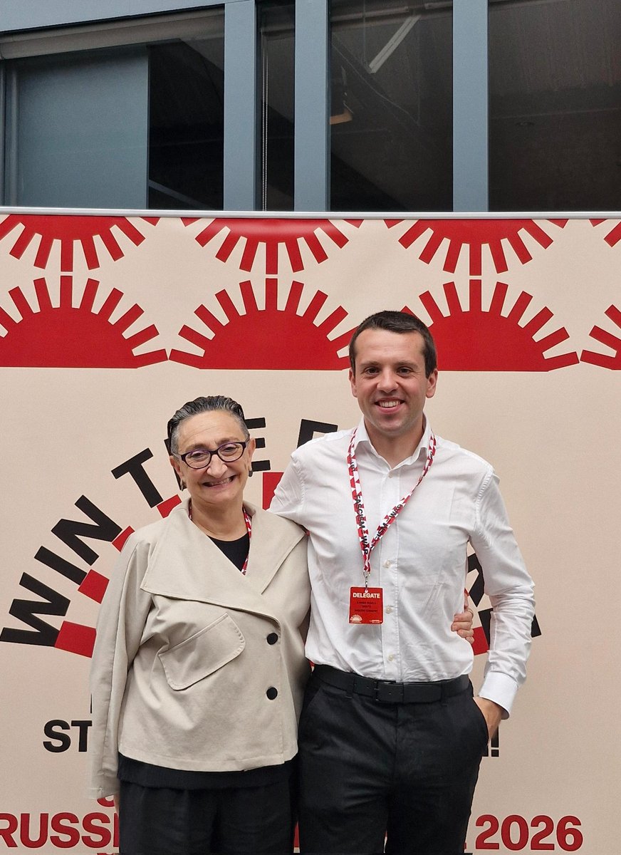 IraolaXabier's tweet photo. Bruselan gaude Elena Beloki eta biok, @europeanleft|en VIII. Kongresuan.
Austeritatea borrokatzeko eta militarismoa gelditzeko Europako ezkerra egiten ari den eztabaidan parte hartzen ari gara.
#ELCongress #WinTheFuture #EuropeanLeft https://t.co/rJOXIeTiOP