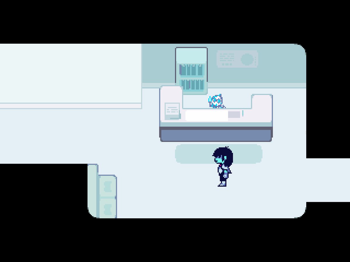 recrox's tweet image. 第2の聖域（The Second Sanctuary）にも到達
たまごも回収したし、収集要素は完了
#DELTARUNE #Steam