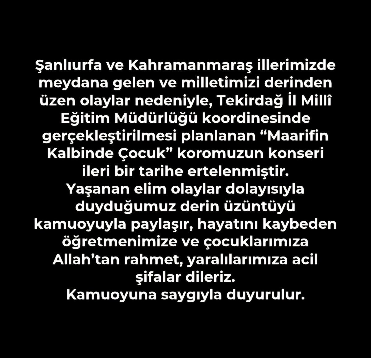 Tekirdağ İl Millî Eğitim Müdürlüğü (@tekirdagmem) on Twitter photo 