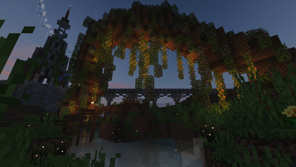 ggamemodehf2b's tweet image. 自然建築、練習中
#Minecraftbuilds