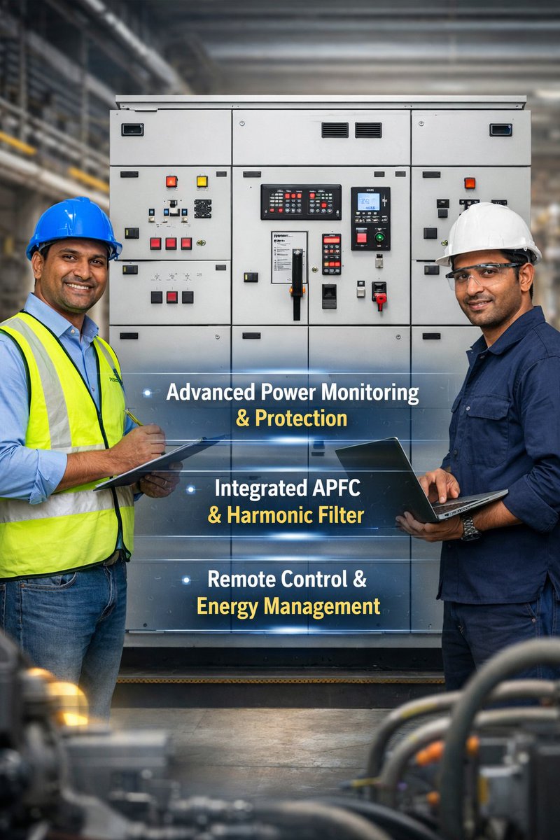 KamalNilesh1357's tweet image. Advanced Power Monitoring &amp;amp; Protection Panel  

Optimize your electrical performance &amp;amp; lower operational costs!

gkpowerengineers.com/index.php

#industrialpower #electrical #ssbpanel #electricalengineering #electricalservices #electricalsafety #electricalprotection #powerprotection