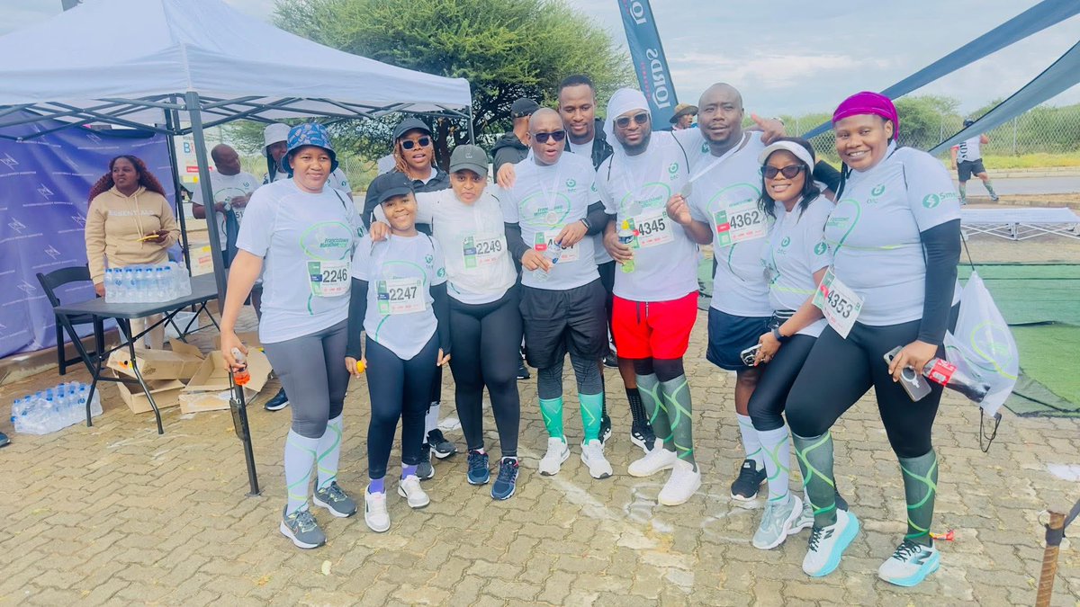 BPCBw's tweet image. This morning, we proudly took part at the Francistown BTC Marathon, embracing the spirit of wellness and teamwork

#PoweringBotswanaToProsperity
#EmployeeWellness