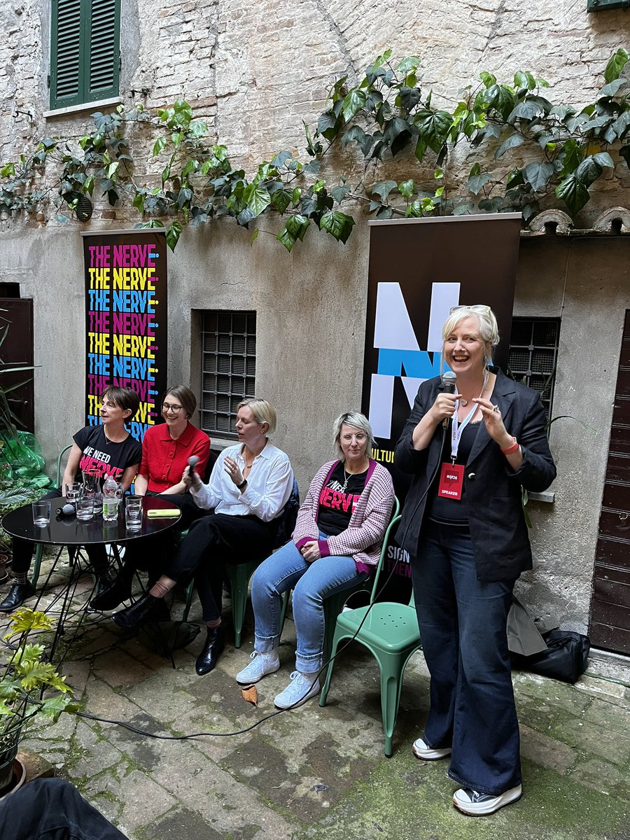 Currently at the international journalism festival in Perugia. At a time the industry feels in difficulty its been an incredibly inspirational event - not least seeing <a href="/carolecadwalla/">Carole Cadwalladr</a> and her superb colleagues <a href="/thenerve_news/">THE NERVE</a> bring their energy and expertise to independent