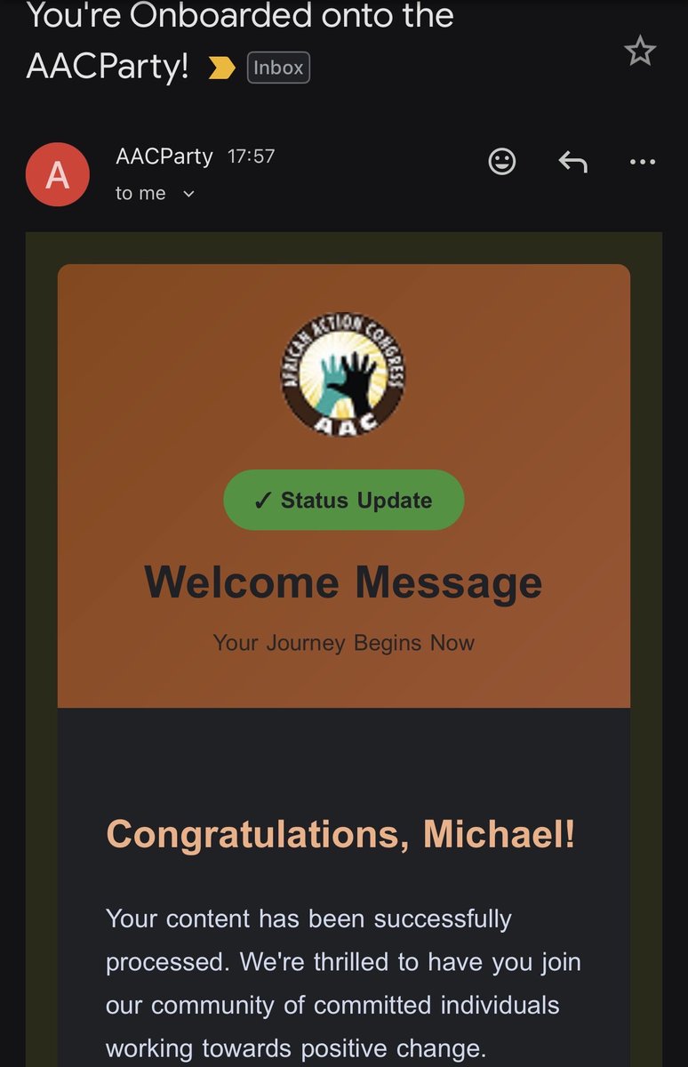 Djmikeystar's tweet image. I’ve stood with Sowore and the #TakeItBack movement for a long time. Today, I take it further by officially joining the African Action Congress. @aacparty The mission continues 🇳🇬✊🏾 #AACOURPARTY  #RevolutionNow