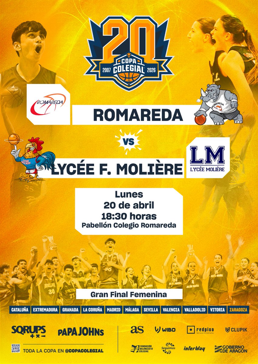 CDRomareda's tweet photo. 🏀🏀
Las rinos necesitan tu apoyo 
Seguro que desde el respeto y la deportividad, las llevaremos en volandas hacia el título 
💪💪 https://t.co/S0TuxWg76U