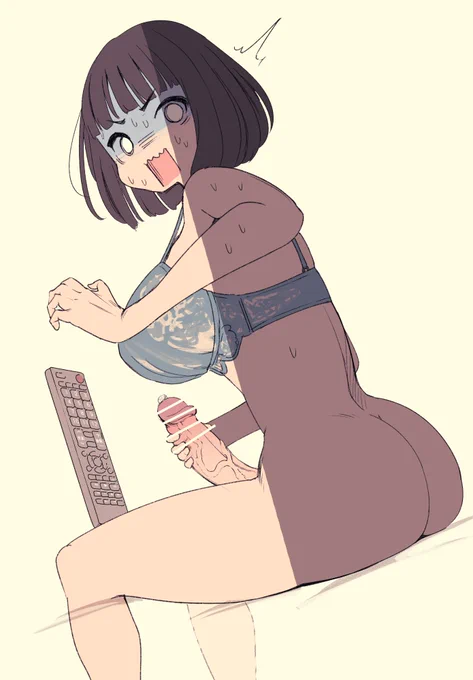 [時間を稼ぐ] [テレビを消す] [服を着る] [射精]