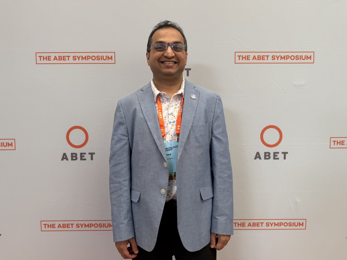 1KrishnaPakala's tweet image. Still buzzing from the ABET Symposium 2026! 🚀 From refining accreditation strategies to leveling up leadership skills, this event is a masterclass for anyone bridging the gap between academia and industry.

#ABETsymposium
#HigherEd #QualityAssurance #ProgramAssessment