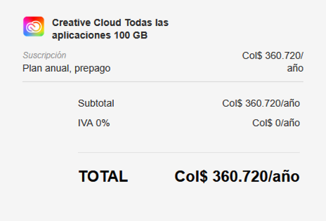 DennisLP's tweet photo. Adobe es de las compañias más mierda ¿Cómo es que me cobran el triple del precio del año pasado por funciones que nisiquiera uso? Y luego se preguntan por qué su software es uno de los más pirateados que hay. https://t.co/AfeGabCuvb