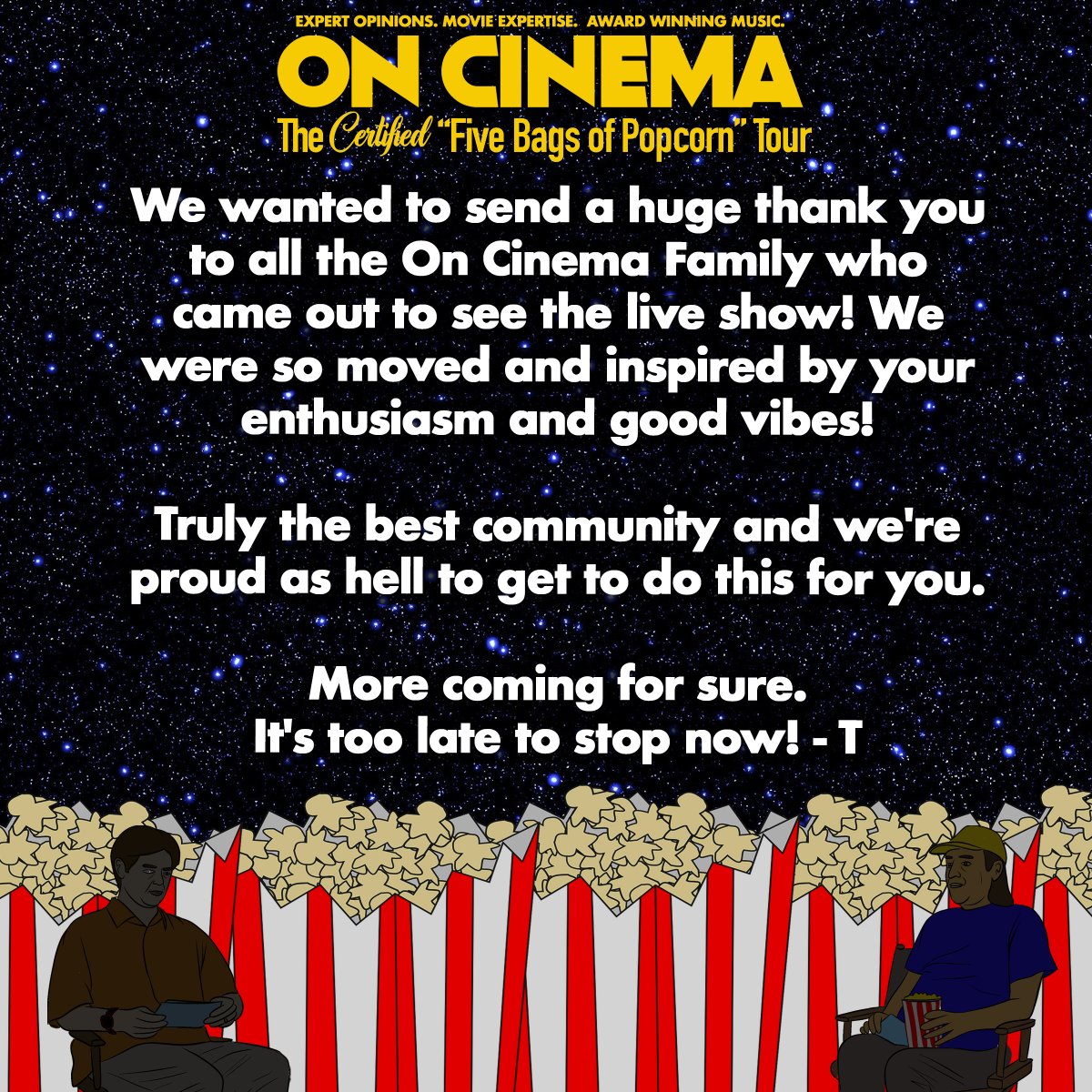 On Cinema at the Cinema tweet media